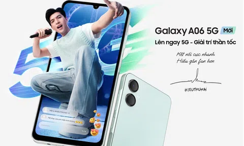 Galaxy A06 5G chính thức lên kệ với mức giá hấp dẫn và ba màu sắc thời trang